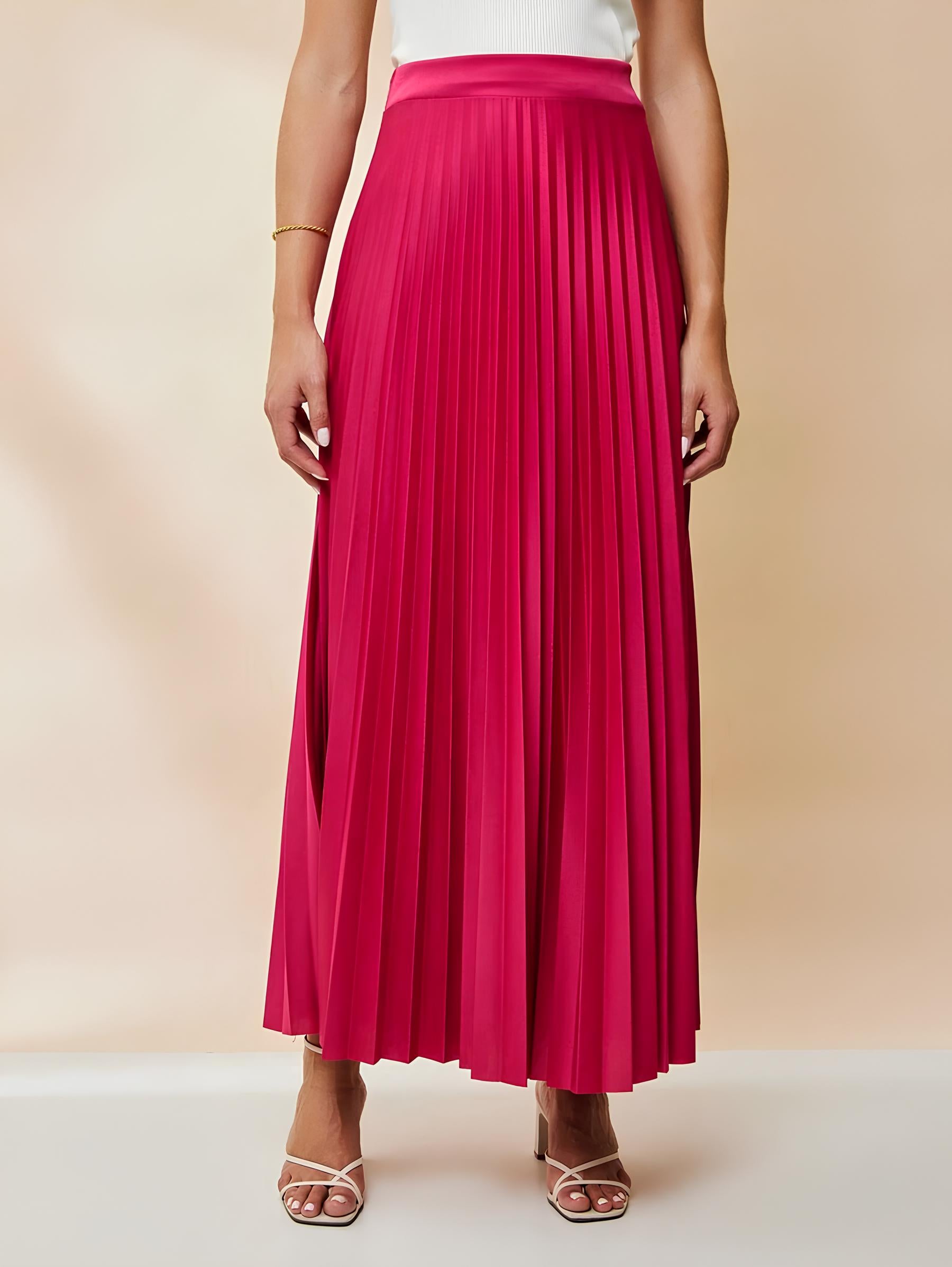 Saia Longa Plissada