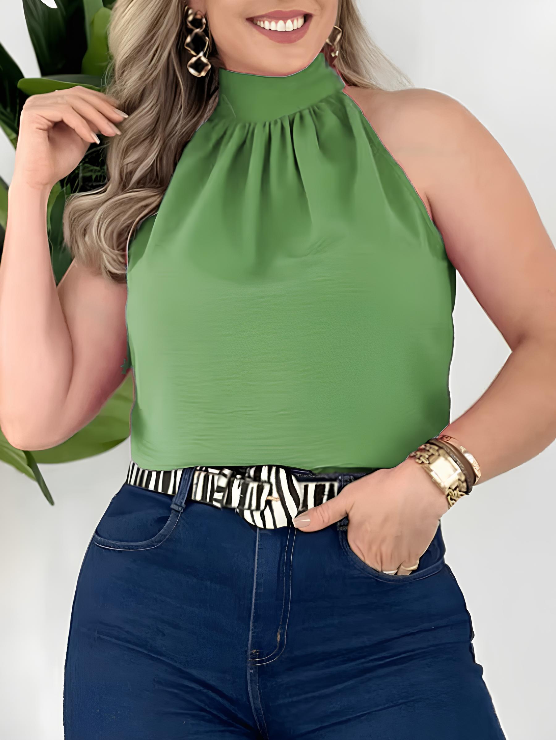 Blusa Gola Alta Lisa