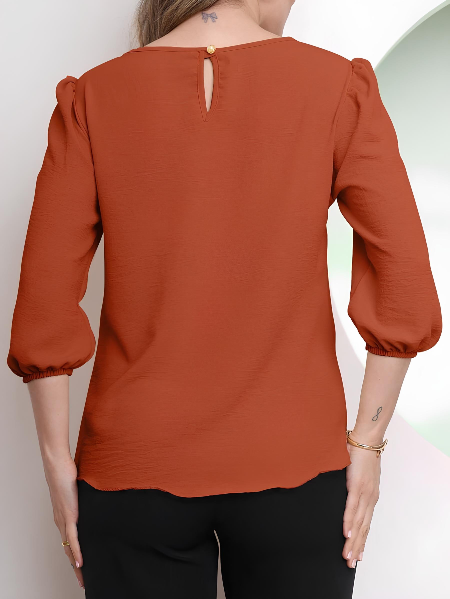 Blusa Feminina de Alfaiataria Tamires