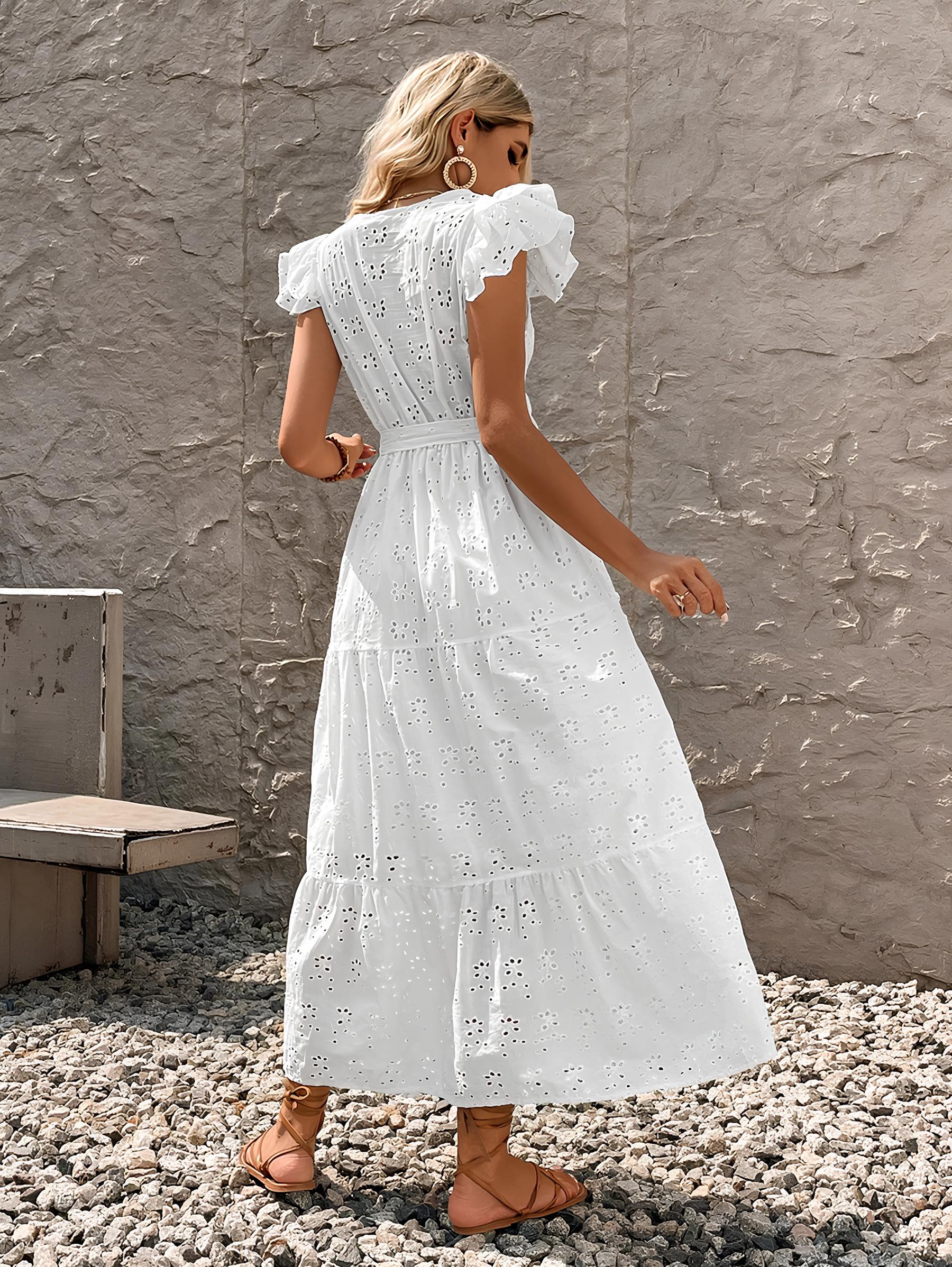 Vestido Longo Laise com Forro