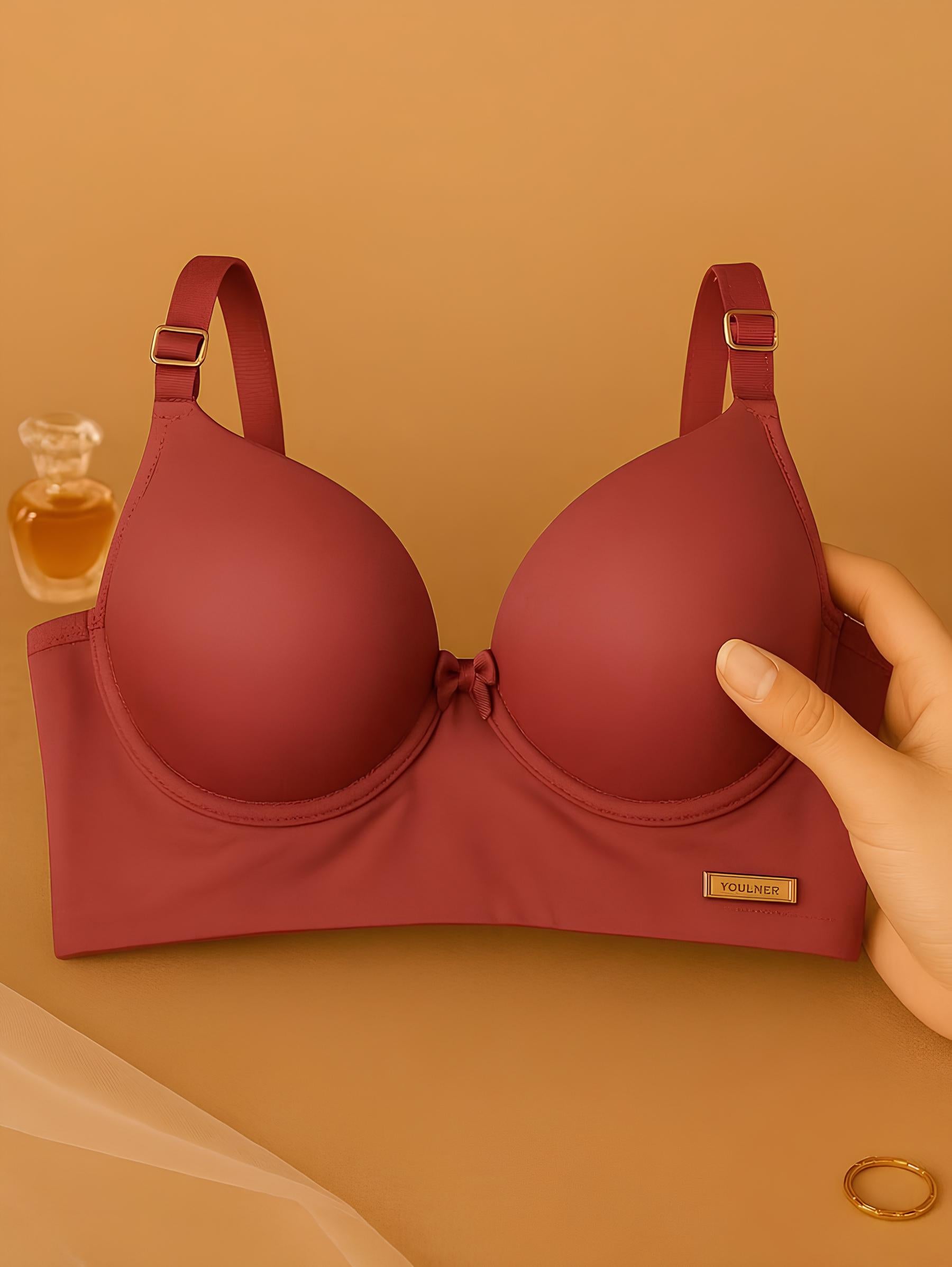 Sutiã Reforçado com Bojo e Fecho Triplo