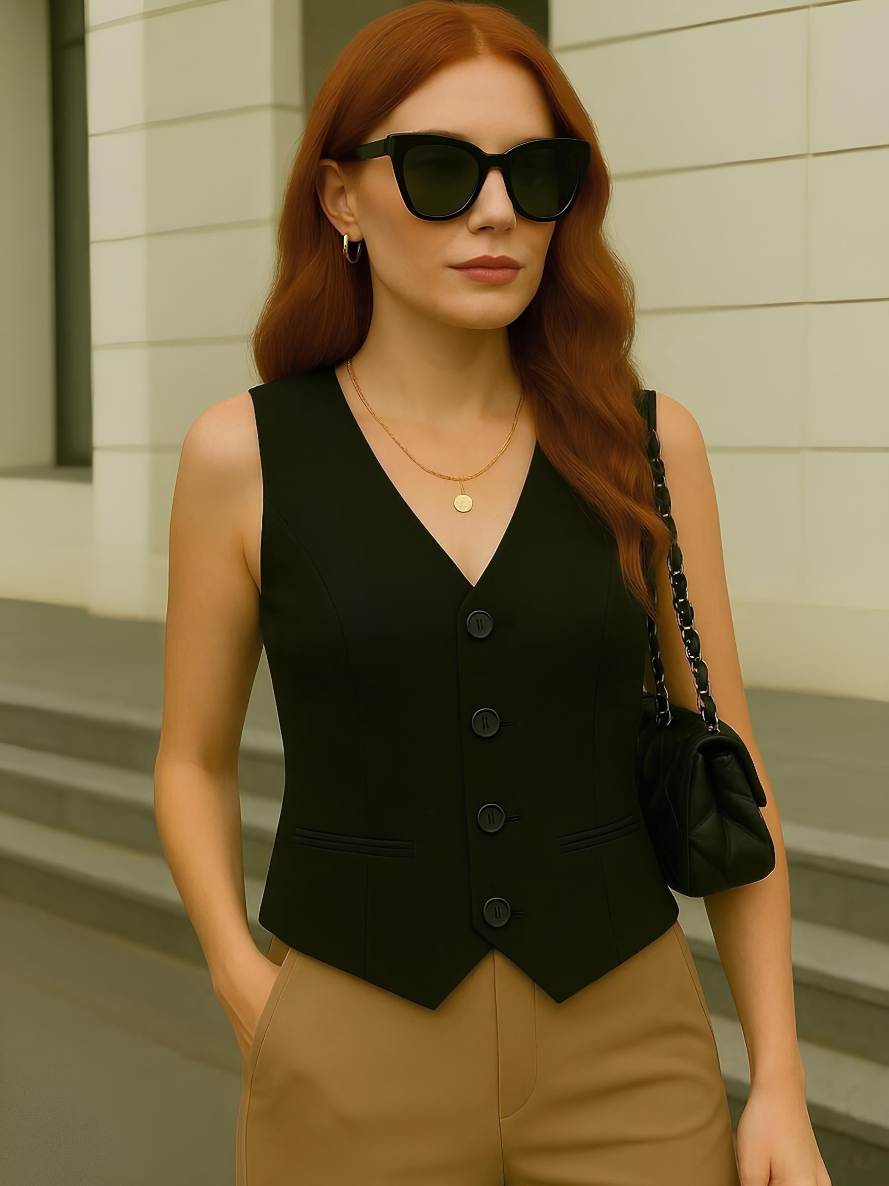 Colete Feminino Casual