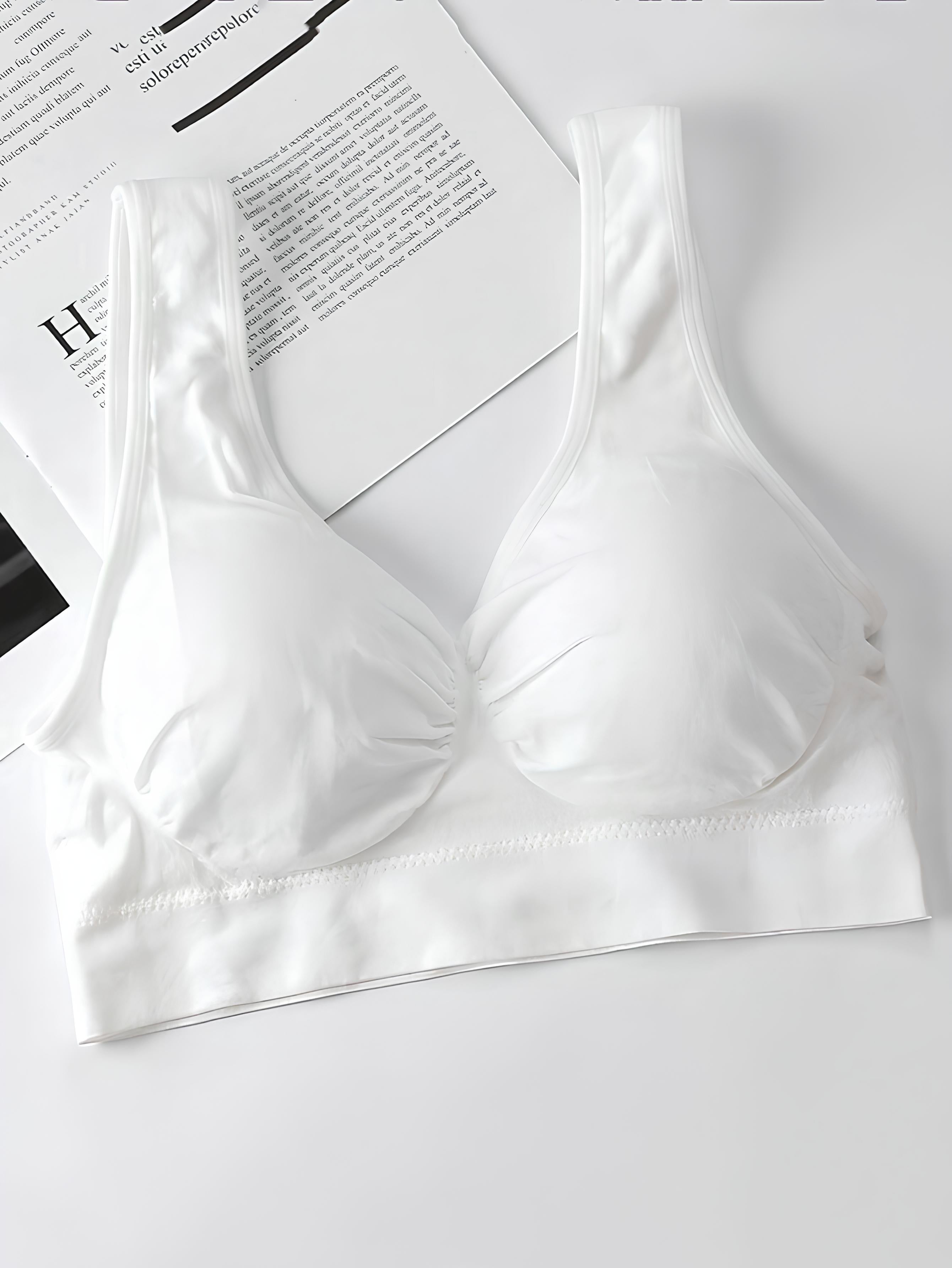 Sutiã Modelo Top com Bojo (Kit 3 Peças)